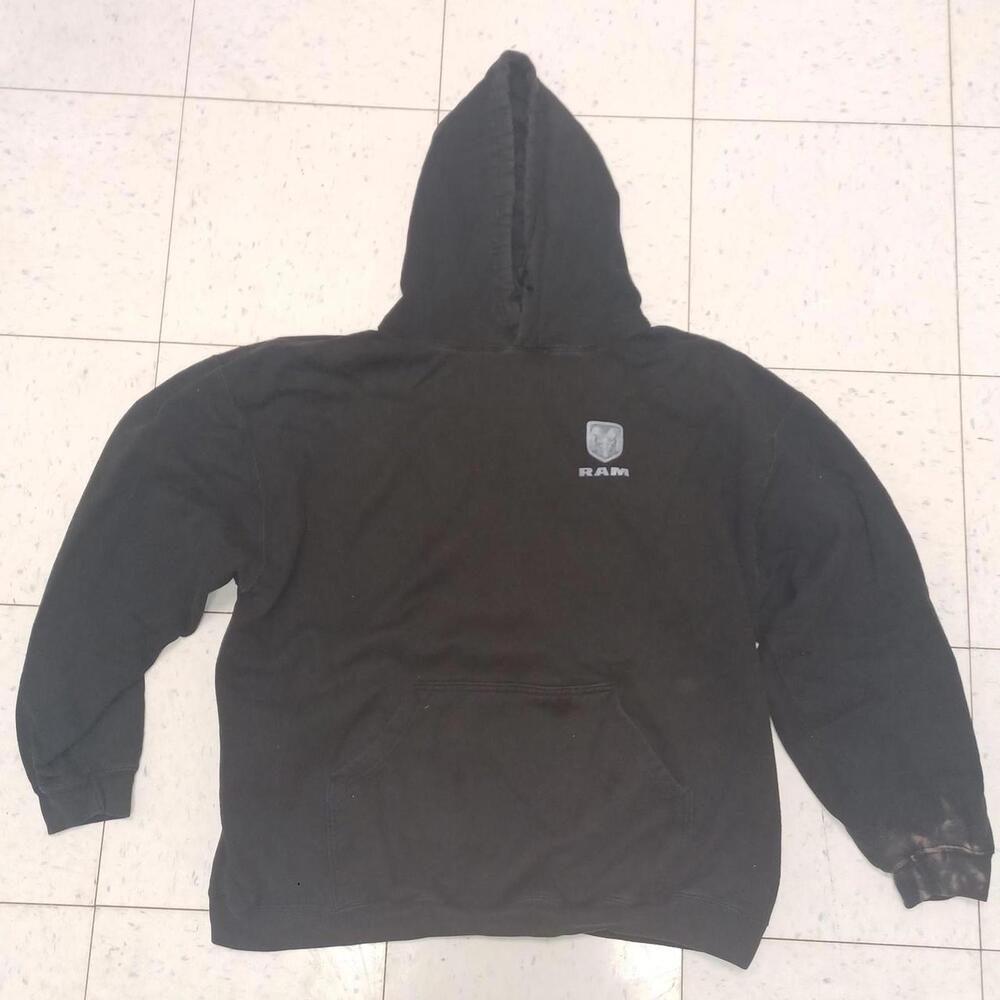 Ram truck black pullover hoodie